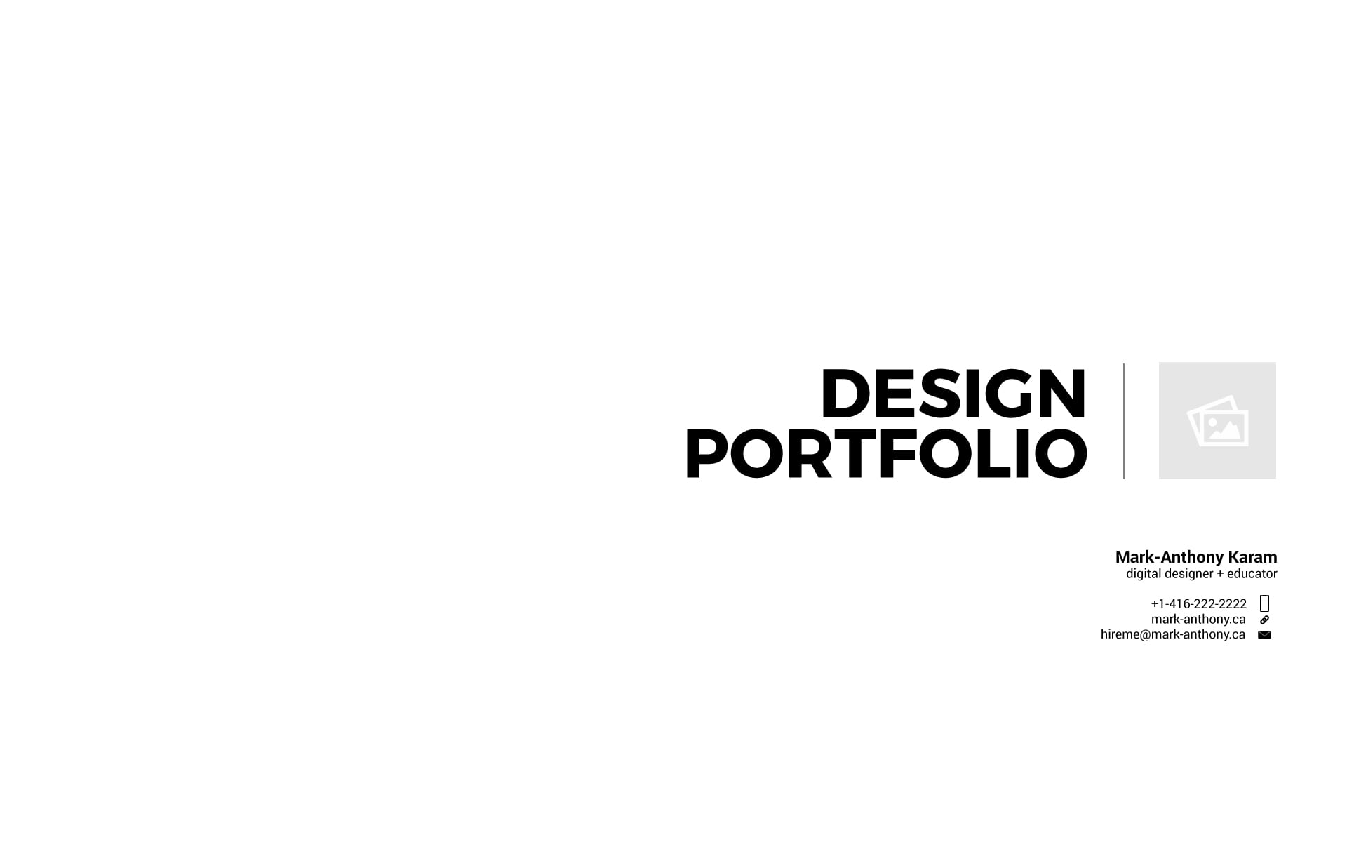 graphic design pdf portfolio